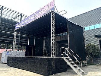 83㎡ concert stage semi trailer for roadshows